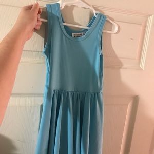 Baby blue tank dress